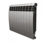 Радиатор биметаллический секционный Royal Thermo BiLiner Silver Satin 500 - 10 секции (RTBSS50010)